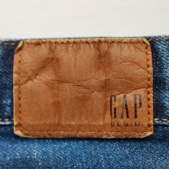 GAP Denim jeans men's size 33/34 denim blue standard fit - Picture 5 of 14